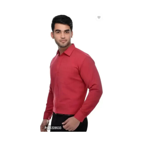 Men Slim Fit Solid Formal Shirt